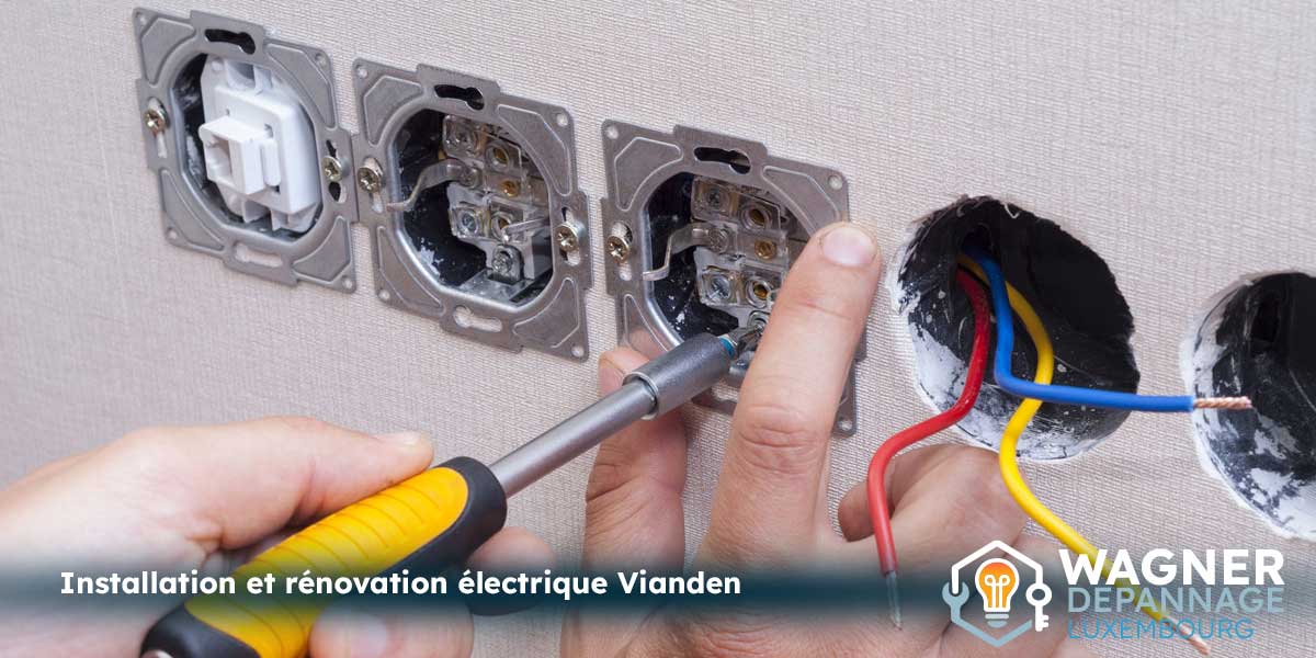 installation rénovation électrique Vianden