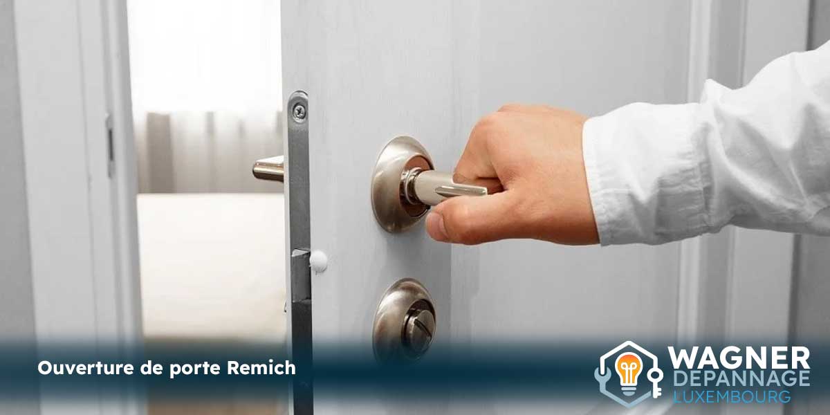 Installation de porte blindée Remich par Wagner dépannage