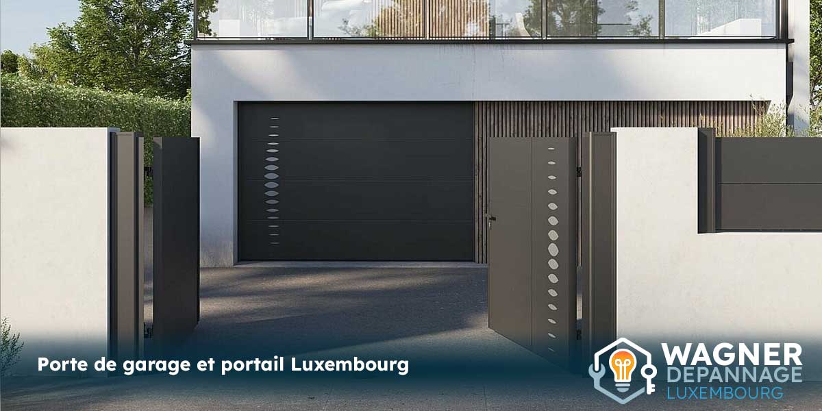Porte de garage et portail électrique au Luxembourg