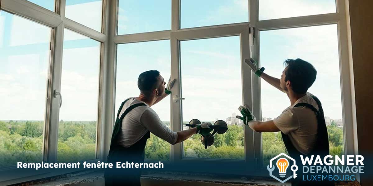 Remplacement de fenêtres simple, double ou triple vitrage Echternach