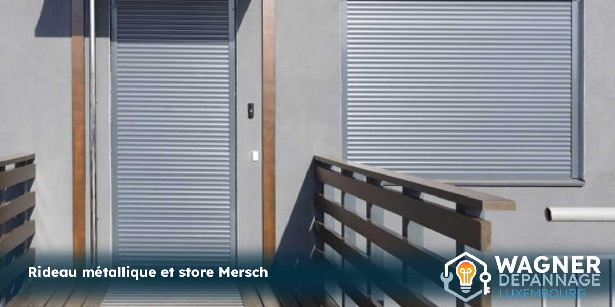 Dépannage et installation de rideau métallique et volet roulant Mersch