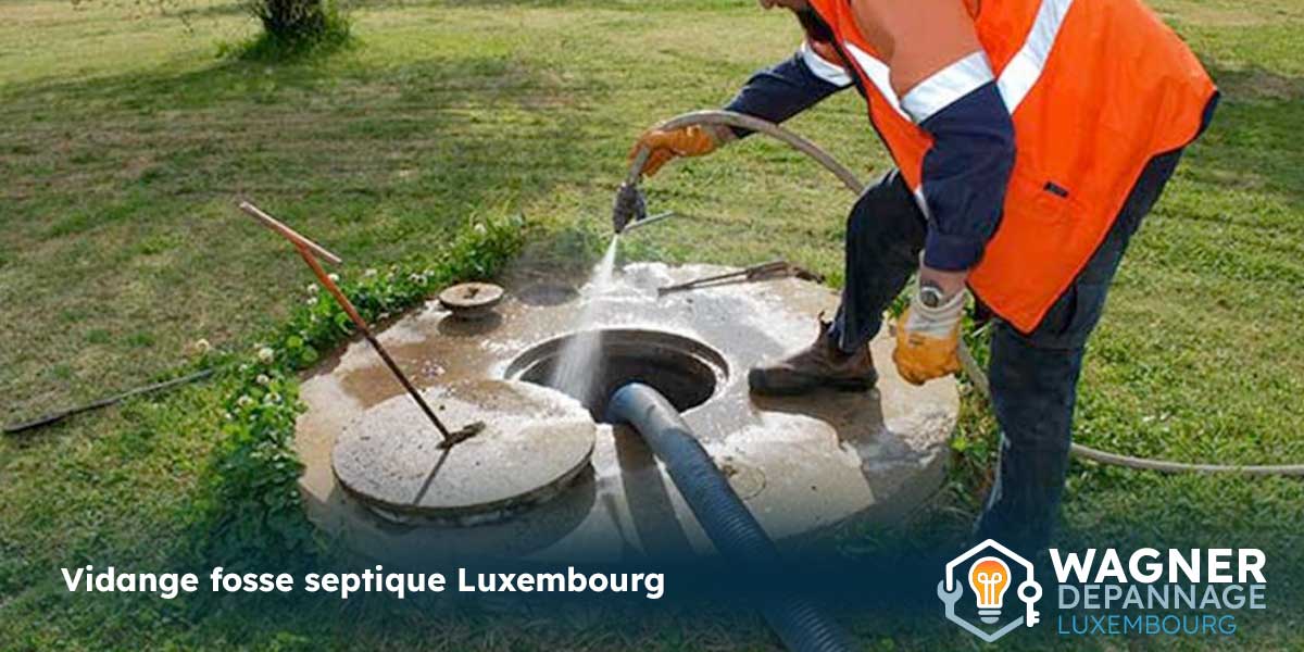 vidange fosse septique Luxembourg