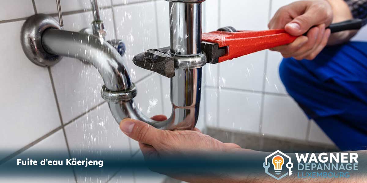 fuite d'eau Käerjeng